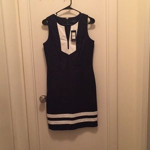 Tommy Hilfiger blue and white dress